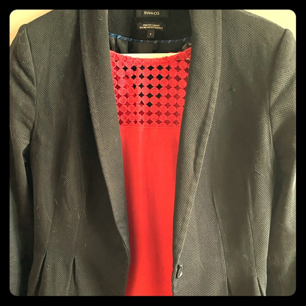 Cute RW&Co Black Blazer